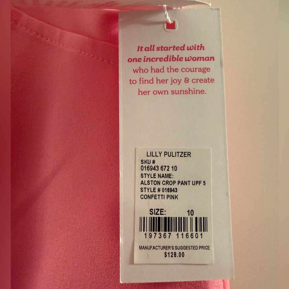 Lilly Pulitzer Luxletic Crop Pants - Picture 6 of 6